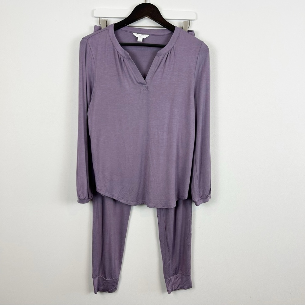 Charter Club Modern Essentials Pajama Set Women's Small in Dusty Lilac